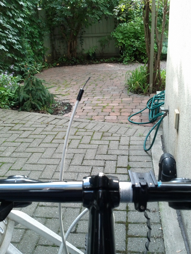bike gear wire loose